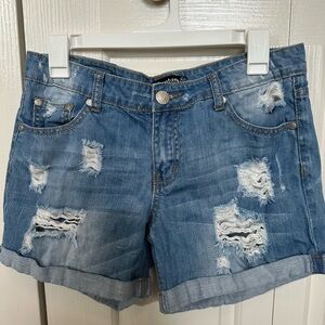 Women’s size small jean shorts